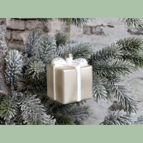 Gave m slv glitter i ant. latte