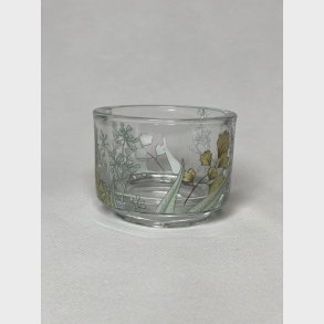 Fyrfadsglas i tykt glas