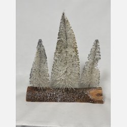 grantr� p� stamme hvid med glimmer