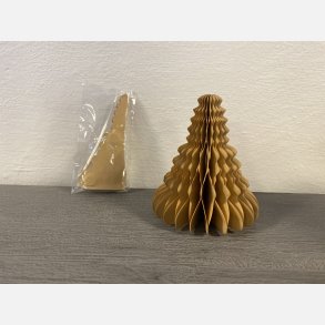 Amber papir juletr H10